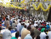 صور.. بالبلالين أهالى إيتاى البارود يحتفلون بالعيد عقب الصلاة