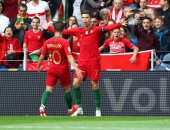 البرتغال ضد سويسرا.. رونالدو يقود برازيل أوروبا للتقدم فى الشوط الأول