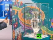 شاهد.. وصول كأس يورو 2020 إلى سان بطرسبرج الروسية