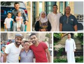 قصة صور.. فرحة نجوم الكرة فى صلاة العيد