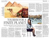 أكبر صحف الهند تبرز إجراءات مصر لتطوير السياحة فى حوار مع الدكتورة رانيا المشاط