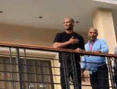 محمد رمضان يحتفل بعيد الفطر مع الجماهير فى نادى الصيد