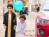 فرحة العيد.. أحمد يوثق فرحة العيد بالصور فى قرية بيلا محافظة كفر الشيخ