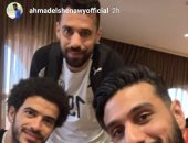 عبد الله السعيد وأحمد الشناوي وعمر جابر فى غرفة واحدة بمعسكر الفراعنة