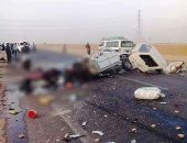 مصرع شخص وإصابة 5 آخرين فى حادث إنقلاب سيارة ببورسعيد