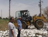 صور .. إزالة 25 حالة تعدى على الأراضى الزراعية وأملاك الدولة خلال اجازة العيد ببنى سويف