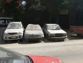 شكوى من وجود سيارات قديمة بشارع ضريح سعد زغلول لفترة طويلة