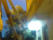 رفع كفاءة الإنارة بحى العجمى استعدادًا لاستقبال المصطافين