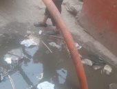 صرف الجيزة: تم سحب المياه من شارع مصطفى سعد بالوراق والحالة الآن طبيعية