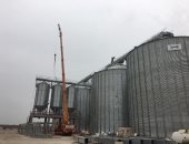 تشغيل صومعة القمح بالحسينية بطاقة 5 آلاف طن بالشرقية (صور)