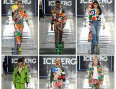 ألوان النيون و"ميكى ماوس" أبطال عرض أزياء Iceberg لربيع 2020