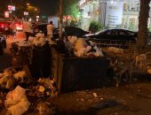 انتشار القمامة بشارع 269 بالبساتين يسبب الرائحة الكريهة