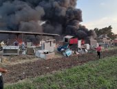 السيطرة على حريق بمصنع لإنتاج الفايبر بطريق " قليوب -الاسكندرية"