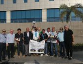 وفد اتحاد الرماية يستقبل أبطال منتخب مصر المشاركين في بطولة أوروبا