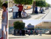 صور.. أولياء الأمور ينتظرون أبناءهم أمام لجان الثانوية العامة بالشرقية