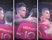 شاهد.. رد فعل رونالدو بعد فوز سيلفا بجائزة الأفضل فى دورى الأمم الأوروبية