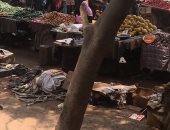مخلفات سوق بالشرابية تغلق شوارع شبرا مصر