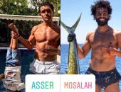 " انهى صيدة تكسب".. آسر ياسين يتحدى محمد صلاح 