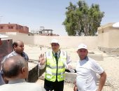 رئيس شركة مياه شمال سيناء يتفقد مشروعات جديدة ببئر العبد .. صور