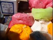 صور .. ضبط لحوم مجهولة المصدر ومصنع آيس كريم مخالف للاشتراطات الصحية بأسيوط