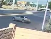 شاهد.. لحظة دهس فتاة وتركها تصارع الموت فى لاس فيجاس