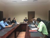 وزير الرياضة يلتقي مديري الاستادات المستضيفة لمباريات بطولة كأس الأمم الأفريقية 