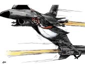 كاريكاتير الصحف السعودية.. أمريكا تنهى تدريب الأتراك على مقاتلات أف 35