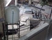 محطة صرف صحى تهدد سكان منزل بشارع عبد السلام عارف ببنى سويف