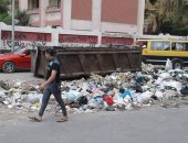 انتشار القمامة بمنطقة "الكوبرى الصغير"بالعمرانية الغربية يؤرق الأهالى