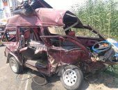 مصرع 3 أشخاص وإصابة سائق مجلس مدينة ههيا فى حادث تصادم بالشرقية