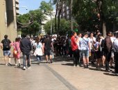 توافد غفير لجماهير ريال مدريد لحضور حفل استقبال هازارد.. فيديو وصور 