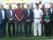 صور.. وفد مجلس النواب يتفقد إستاد الإسماعيلية قبل الكان 