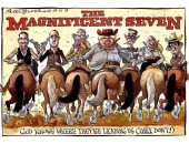 كاريكاتير "تايمز" يسخر من المرشحين لرئاسة حزب المحافظين ببريطانيا