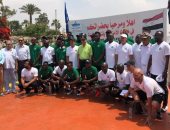 منتخب نيجيريا يزور قناة السويس.. صور