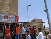 صور.. جهاز القاهرة الجديدة يزيل المخالفات والتعديات بالتجمع الخامس