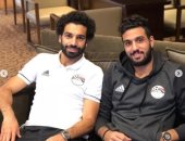 أحمد الشناوى يهنئ محمد صلاح بعيد ميلاده الـ27