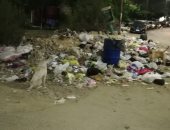 قارىء يشكو من انتشار القمامة بمنطقة مساكن الضباط بمدينة نصر