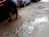 واقعة إهدار المياه بحدائق الأهرام أصبحت ممنهجة