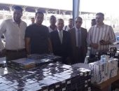 جمارك سفاجا تضبط محاولة تهريب شيش الإلكترونية وعدسات لاصقة بـ2.8 مليون جنيه