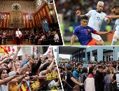 العالم هذا الصباح.. الآلاف فى فنزويلا يفرون إلى بيرو لسوء الأوضاع الاقتصادية.. احتجاجات فى برشلونة ضد تنصيب آدا كولو عمدة لكتالونيا.. وكولومبيا تفوز على الأرجنتين بكوبا أمريكا لأول مرة منذ 12 عامًا