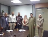 نقيب الزبالين يلتقى رئيس جهاز المخلفات للمناقشة حول منظومة النظافة الجديدة