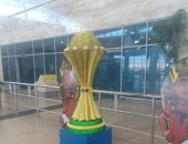 صور.. مطار القاهرة يتزين قبل انطلاق بطولة الأمم الإفريقية