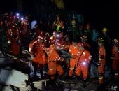 صور.. ارتفاع ضحايا زلزال بقوة 6 درجات فى الصين إلى 11 قتيلا و122 مصابا