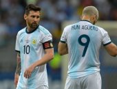 أجويرو يثير أزمة فى معسكر الأرجنتين قبل مواجهة باراجواي