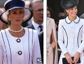 مش أول مرة تعملها.. كيت ميدلتون فى إطلالة شبيهة بالأميرة ديانا