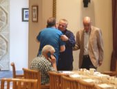 المعلم وغريب وأبو جريشة وحازم إمام أول الحضور فى إفطار رئيس الكاف