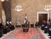 الرئيس اللبنانى يؤكد على أهمية عودة السلام والتوافق بين الدول العربية