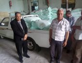 صور.. ضبط دقيق مدعم بحوزة تاجر قبل بيعه فى السوق السوداء ببنى سويف 