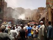 السيطرة على حريق بلوحة كهرباء برج سكنى بمدينة المنصورة 