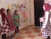 صور.. "وطنى الغالى" .. عرض مسرحى لأطفال قرية قاطية بشمال سيناء